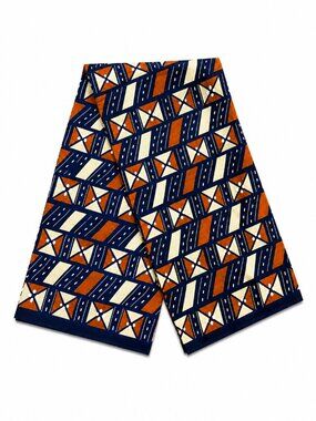 African Mud Cloth Print Fabric 6 Yards Cotton Wax High Quality Ankara Wax Fabric